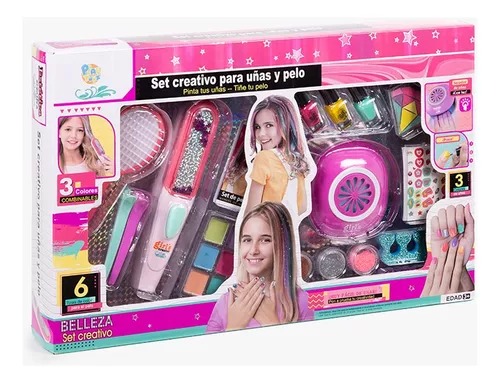 Juguete Set Belleza con plancha